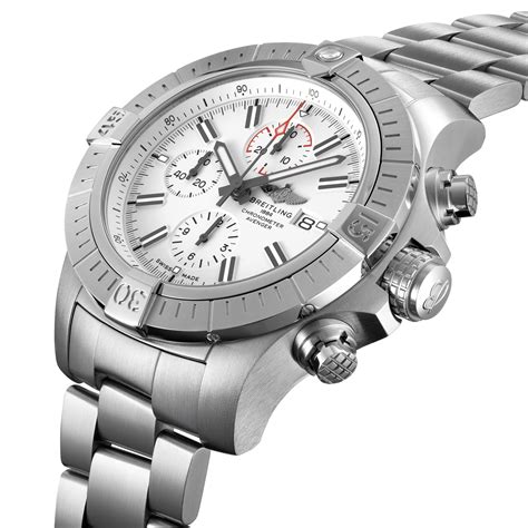 breitling super avenger chrono zertifiziert|breitling avenger chrono men's watch.